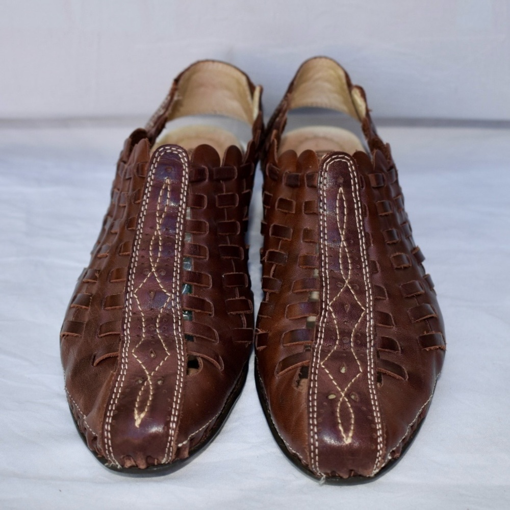 Pikolinos Brown Leather Shoes (size 39)